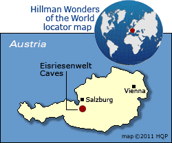 Eisriesenwelt Caves Map