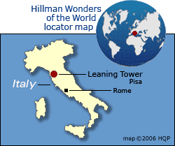 Leaning Tower Pisa Map