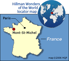Mont St Michel Map