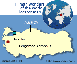 Pergamon Acropolis Map