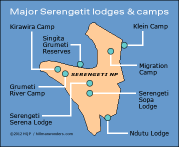 Serengeti Map