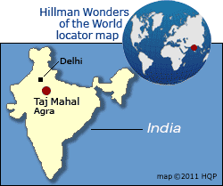 Taj Mahal Map