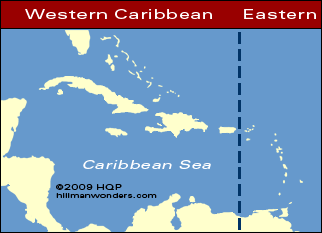 Caribbean Islands Map