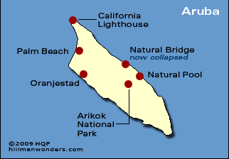 Aruba Map