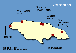 Jamaica Map