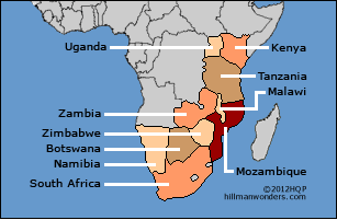 safari locator maps