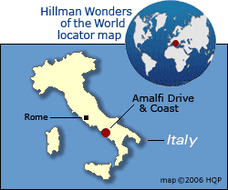 Amalfi Coast Map