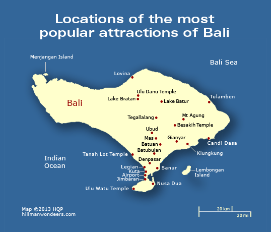 Bali Map