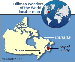 Bay of Fundy Map