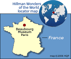 Beaubourg Museum Map