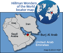 Burj Al Arab Map