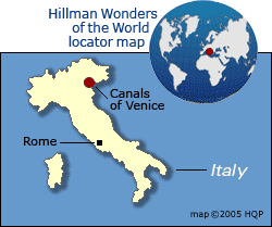 Canals of Venice Map