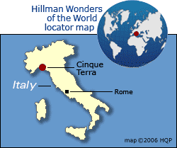 Cinque Terre Map