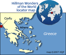 Corfu Map