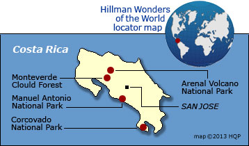 Costa Rica Map