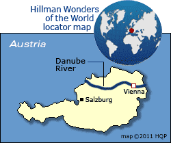 Danube Cruise Map
