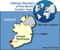 Dingle Peninsula Map