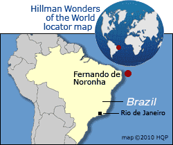 Fernando de Noronha Map