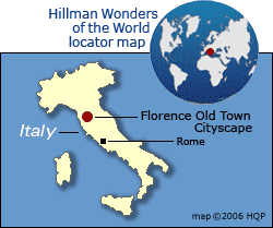 Florence Cityscape Map