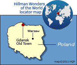 Gdansk Old Town Map