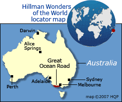 Great Ocean Road Map