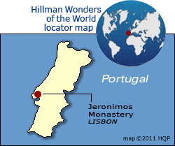 Jeronimos Monastery Map