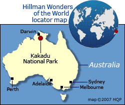 Kakadu National Park Map