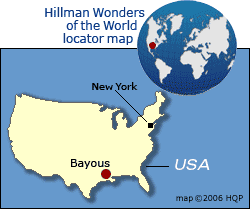 Bayous Map