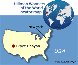 Bryce Canyon Map