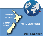 New Zealand Map