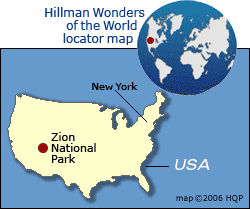 Zion National Park Map