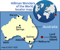 Lord Howe Island Map