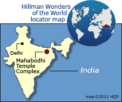 Mahabodhi Temples Map