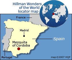 Mezquita of Cordoba Map