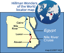 Nile River Cruise Map