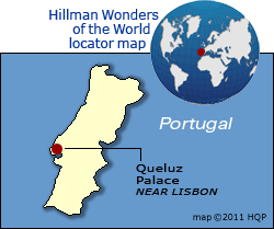 Queluz National Palace Map