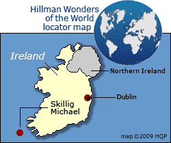 Skellig Michael Map