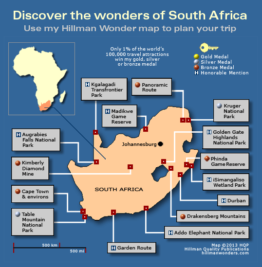 South Africa Map