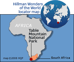 Table Mountain National Park Map