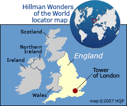 Tower of London Map