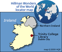 Trinity College Library Map