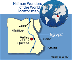 Valley of the Queens Map