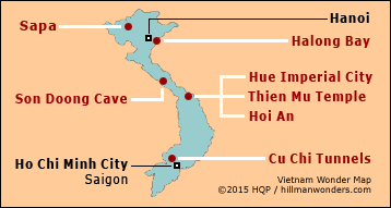 Vietnam Map