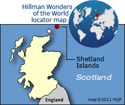 Shetland Islands Map
