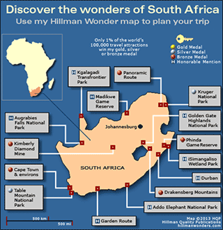 South Africa Map